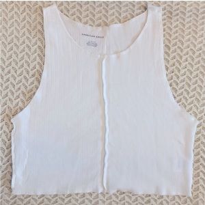 3 for $10 American Eagle White Tank Top Size XL New w/o Tags
